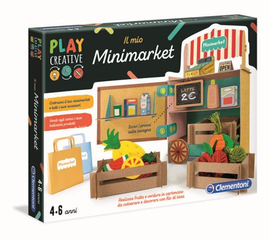 Gioco Clementoni Play Creative Il mio Mini Market, il Piccolo Negozio