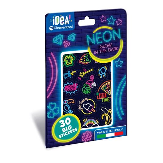 Neon Stickers - Clementoni - Crea Idea - Pittura - Giocattoli | IBS