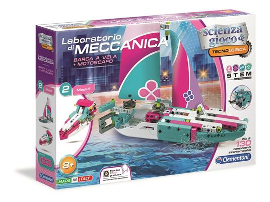 Scienza E Gioco. Lab.Meccanica Femm. Yatch A Vela & Motoscafo