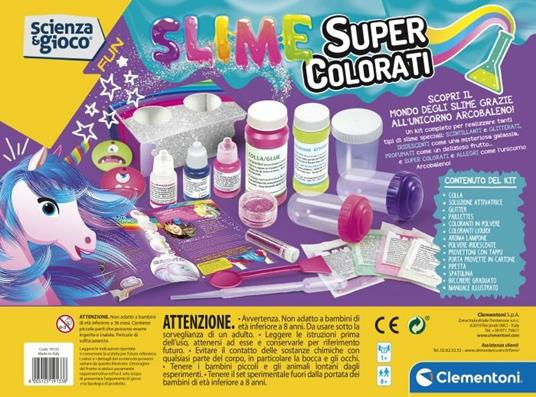 Kit scientifico definitivo per lo slime per bambini dai 5 ai 12 anni.  Pezzo