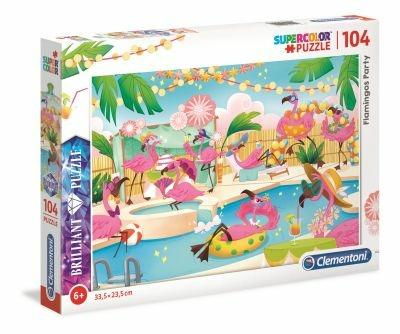 Puzzle 104 Pz. Brilliant. Flamingos - 3