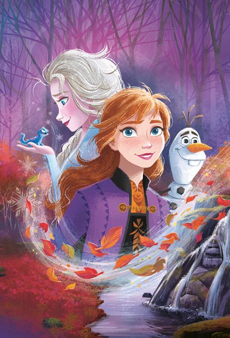 Clementoni Play For Future Disney Frozen 2 24 pezzi materiali 100% riciclati Made in Italy, puzzle bambini 3 anni+, 20260 - 2