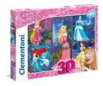 Puzzle 104 pezzi 3D. Principesse Disney