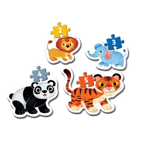 Puzzle Wild animals - 2