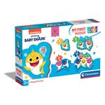 Puzzle Baby Shark - 1x3 + 1x6 + 1x9 + 1x12 pezzi