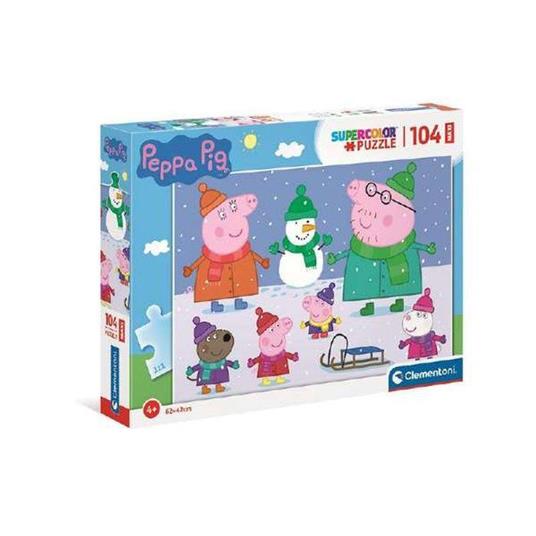 Peppa Pig: Clementoni - Puzzle 104 Pz - Clementoni - Super Color - Puzzle da  100 a 300 pezzi - Giocattoli