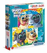 Puzzle 2X20 Pz Puppy Dog Pals