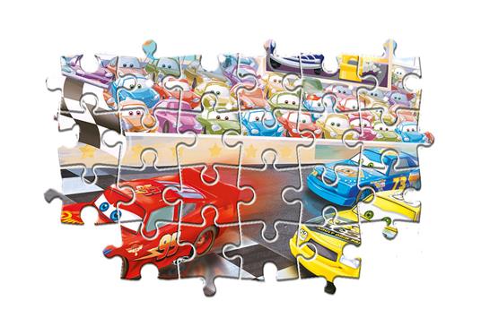 Clementoni Play For Future Disney Pixar Cars 3x48 pezzi materiali 100% riciclati Made in Italy, puzzle bambini 4 anni+, 25254 - 5