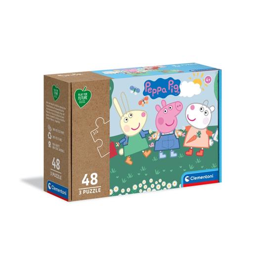 Puzzle 3x48 Pezzi Peppa Pig