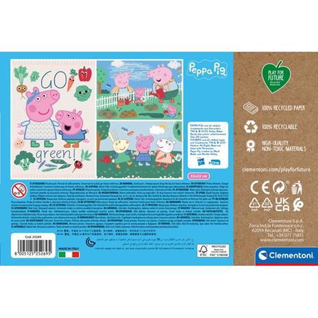 Puzzle 3x48 Pezzi Peppa Pig - 3