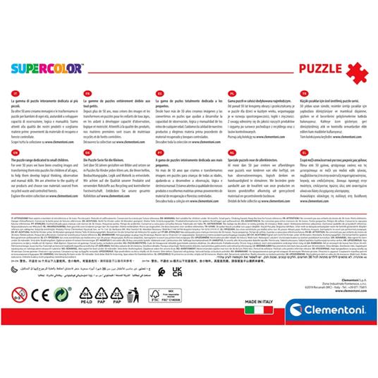 Puzzle Sonic - 3x48 pezzi - Clementoni - Puzzle per bambini - Giocattoli