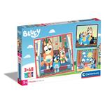 Puzzle Bluey - 3x48 pezzi