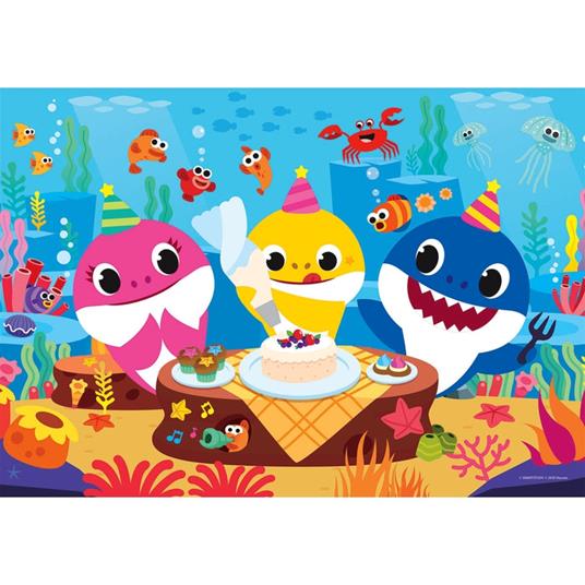 Giocattolo da bagno, Baby Shark, colore giallo, per bambini