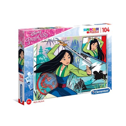 Disney: Mulan - Clementoni Supercolor Puzzle 104 Pz