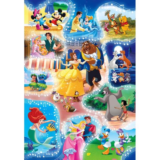 Clementoni - 27289 - Supercolor Puzzle - Dance Time - 104 Pezzi