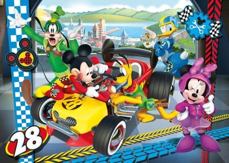 Topolino e gli Amici del Rally. Puzzle da 104 Pezzi - 3