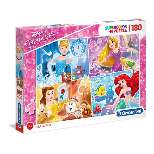 Puzzle 180 Pz. Principesse Disney - Clementoni - Puzzle da 100 a 300 pezzi  - Giocattoli | IBS
