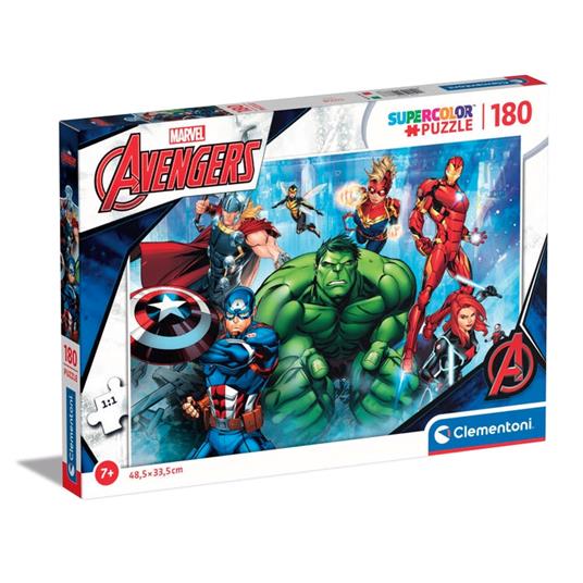 Puzzle Avengers 180 Pezzi - Clementoni - 180 pezzi - Puzzle da 100 a 300  pezzi - Giocattoli | IBS