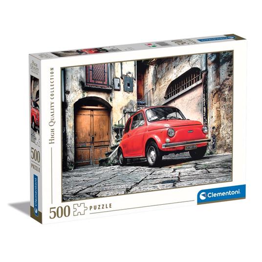 Puzzle Clementoni 500 pezzi. Fiat 500 - Clementoni - High Quality