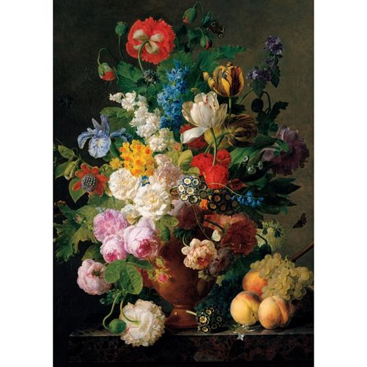 Puzzle Van Dael: Vaso di fiori Louvre 1000 Pezzi