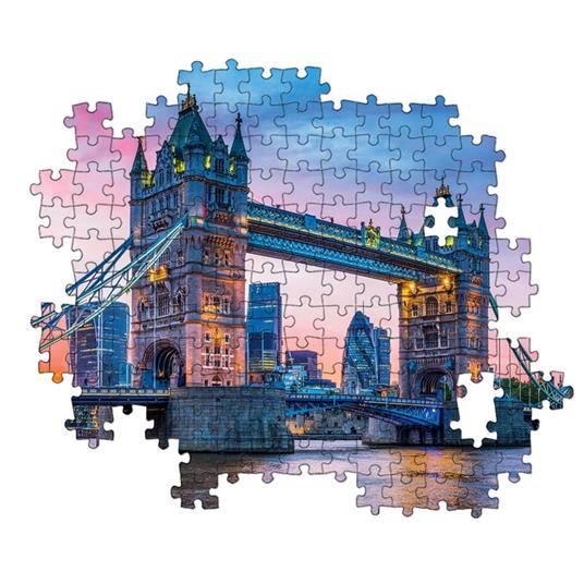Puzzle Clementoni 1500 pezzi. Tower Bridge Sunset - 3