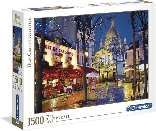 Puzzle Clementoni 1500 pezzi. Paris: Montmartre - 5