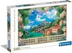 3000 pezzi High Quality Collection Adult Puzzle Lush Terrace on Lake