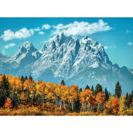 Puzzle Clementoni 500 pezzi. Grand Teton in fall - 3