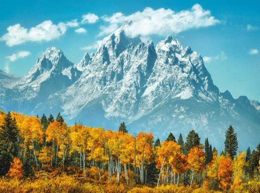 Puzzle Clementoni 500 pezzi. Grand Teton in fall - 4