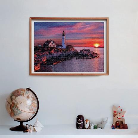 Puzzle Clementoni 500 pezzi. Portland Head Light - 5