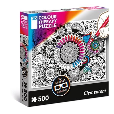 Puzzles 500 Pezzi Colour Therapy. Flowers