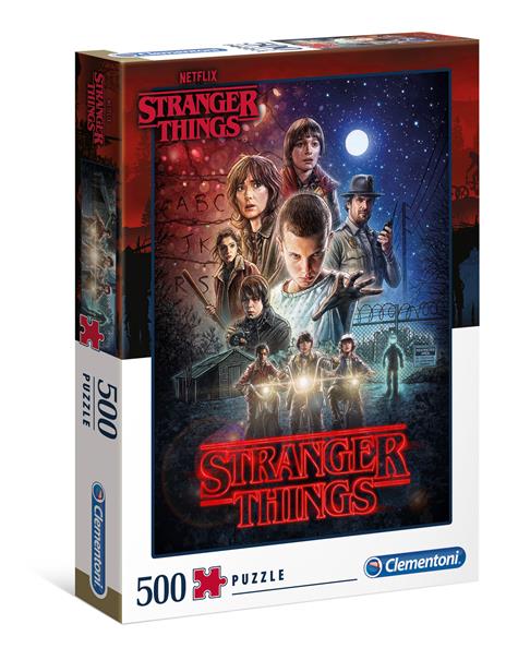 Puzzle Clementoni 500 pezzi. Stranger Things