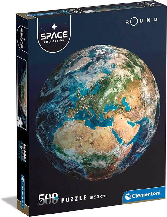 Space Collection Puzzle 500 pezzi Round (35152) - Clementoni - High Quality  Collection - Puzzle da 300 a 1000 pezzi - Giocattoli | IBS