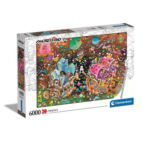 Puzzle da 6000 pezzi. Mordillo: The Kiss