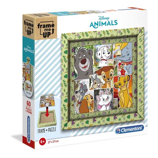 Puzzle da 60 Pezzi Frame Me Up: Disney Animals