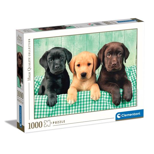 Puzzle Clementoni 1000 pezzi. I tre Labrador - 2