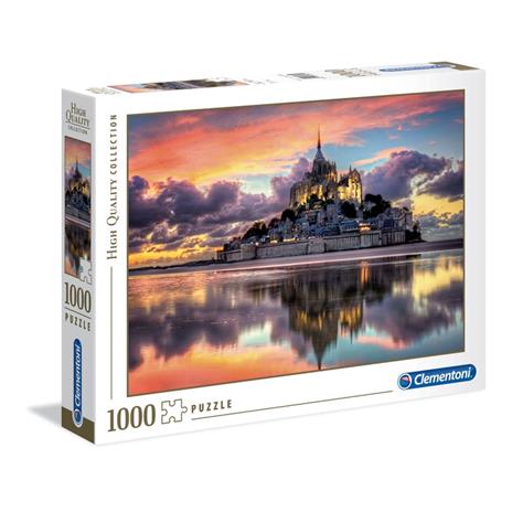 Le magnifique Mont Saint-Michel 1000 pezzi High Quality Collection - 2