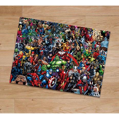 Marvel 1000 pezzi Impossible Puzzle - Clementoni - 1000 pezzi Impossible  Puzzle - Puzzle da 1000 a 3000 pezzi - Giocattoli