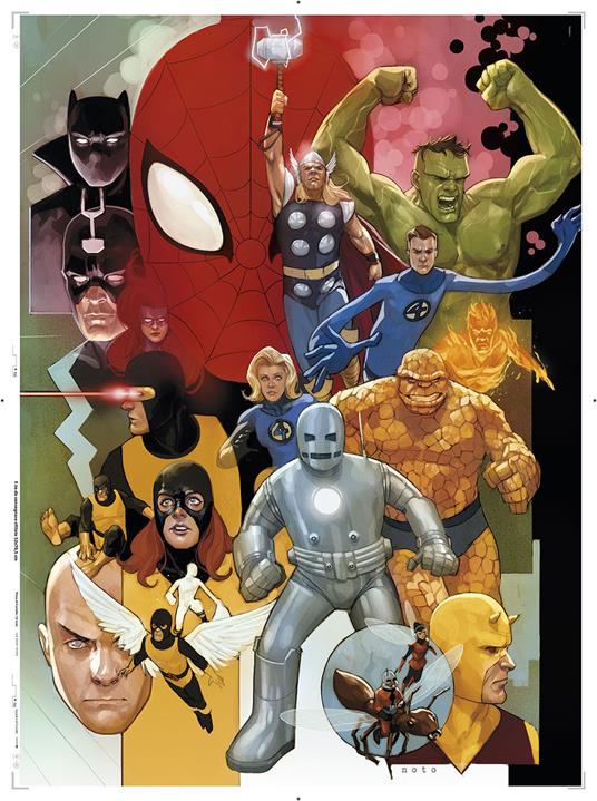 Marvel 80th Anniversary 1000 pezzi High Quality Collection - 2