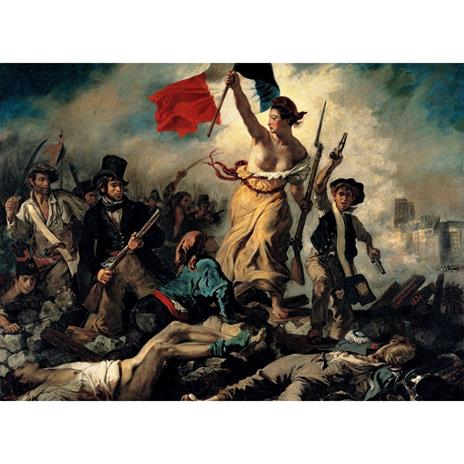 Puzzle Clementoni 1000 pezzi. Delacroix: Liberty Leading the People - 2