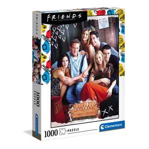 Giocattolo Puzzle Clementoni 1000 pezzi. Friends Clementoni