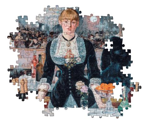 Puzzle Manet: A Bar at the Folies Bergiere Museum 1000 Pezzi - 4
