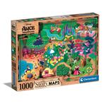 Puzzle 1000 pezzi Alice Disney Story Maps