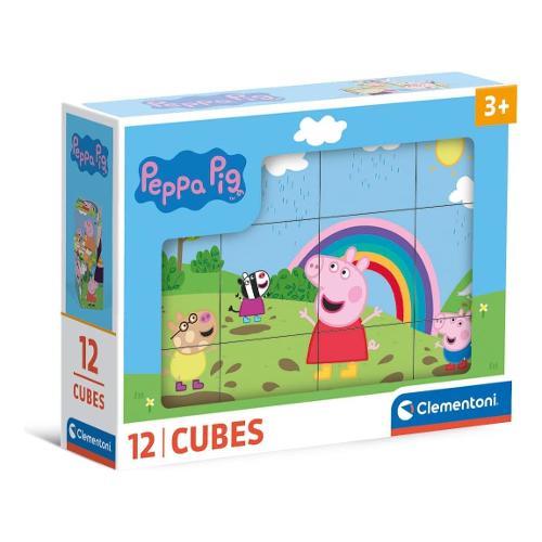 Puzzle PEPPA PIG Cubi 12 pz 41195