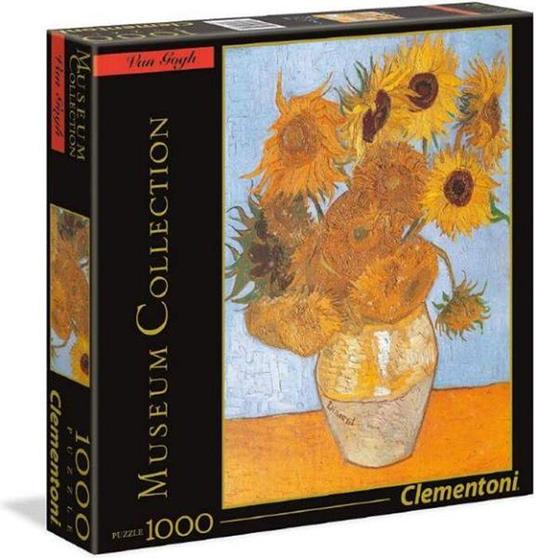 Puzzle 1000pz. Museum Collection. Van Gogh: Girasoli (94929) - Clementoni -  Puzzle da 1000 a 3000 pezzi - Giocattoli | IBS