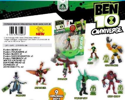 Ben 10 - Omniverse 2 - Personaggio 10 Cm Ass. 29