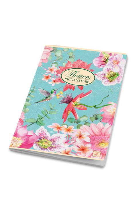 QUADERNO PIGNA NATURE FLOWER PM. 42FF/SH