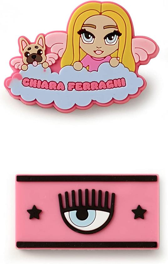 Set 2 gomme, Chiara Ferragni x Pigna, Eyelike + Sneaker - 4