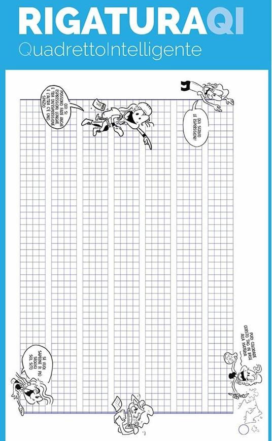 Pigna Confezione Pz 10 Maxiquaderno A4 P.m. Monocromo Q.i. 40fg 80gr Quadretto Intelligente - 5