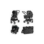 Burigotto Trio Sistema Modulare Leblon Dark Grey Con Borsa Inclusa